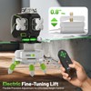 Huepar Electric 360° Rotating Base for Laser Level Remote Control