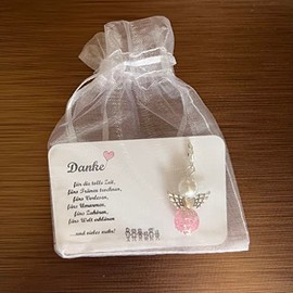 Schutzengel Erzieherin Geschenk Abschied Danke Kita Kindergarten Tagesmutter Karte Perlenengel