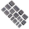 17 Pcs Oval Leather Punching Die Set Mold Cutting Kit