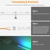 PAUTIX 12mm Connectors for RGB Smart IC COB LED Strip