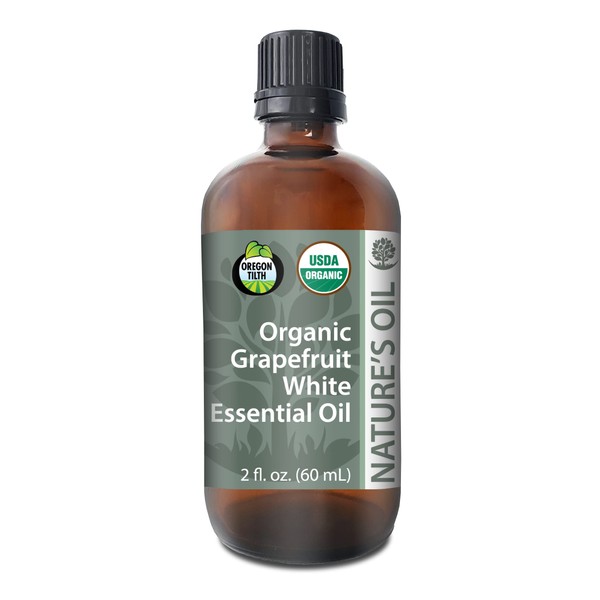 Best Grapefruit White Essential Oil Pure Certified Organic Therapeutic Grade 60ml