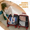 3 Piezas Bolsas Organizadoras Compresion de Viaje Organizadores de Maletas