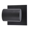 Black GU10 Bulb Holder Modern Lamp Base Metal Light Socket