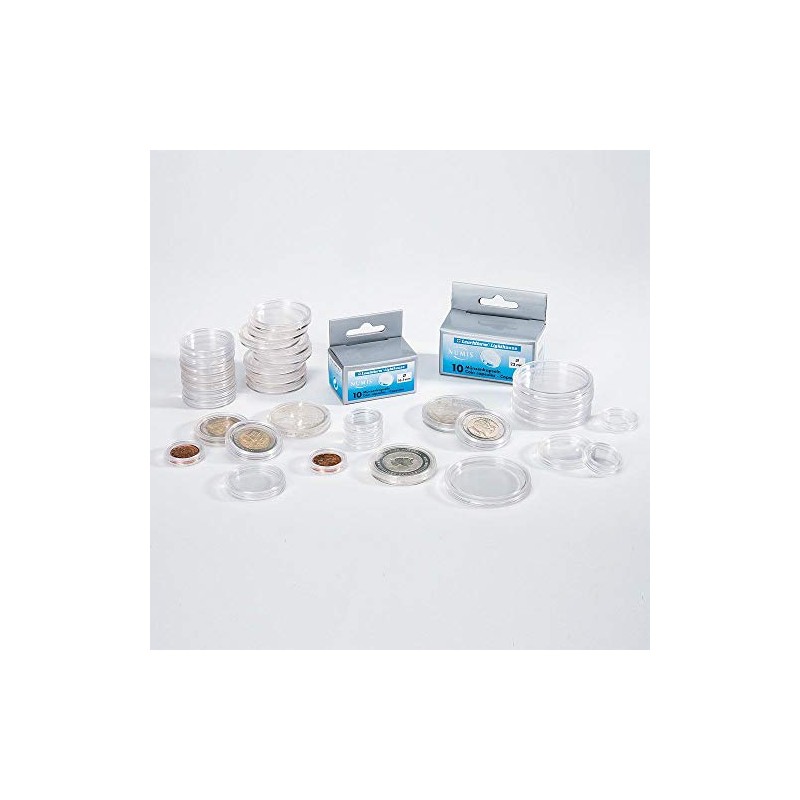 coin capsules inner diameter 21.5 mm