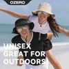OZERO Sun Hat for Women Men: Wide Brim Packable Boonie