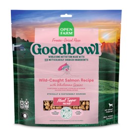Open Farm Goodbowl Freeze Dried Morsels – Wild-Caught Salmon & Wholesome Grains Recipe 8oz