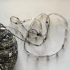 Socialite Glitz Ladder Ribbon Yarn Dark Horse Beautiful #A107 Black