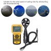 HP-846A Digital Portable Anemometer Wind Speed Gauge Air Temperature Meter