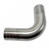 Lophtnix Stainless Steel 304 Sanitary Hose Barb Fitting 1-1/2" Barbed