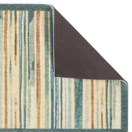 My Mat Watercolour Nylon Indoor Pattern Washable Doormat for Hallway, Kitchen, Front Door 50X75cm