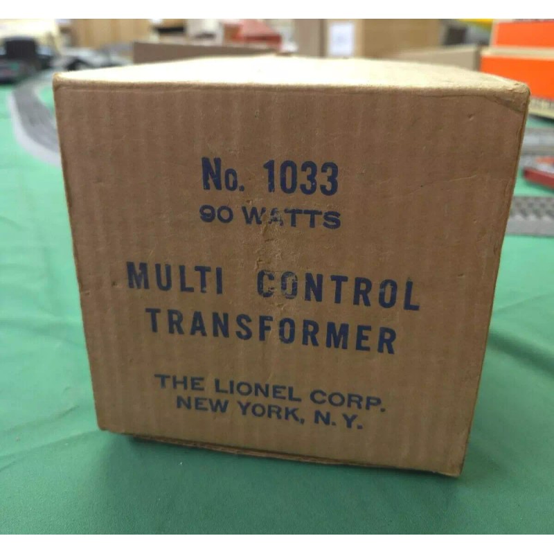 Lionel Multi Control Transformer 1033 90 Watt Refurbished in Factory