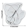 TAOXIBEI Cartoon Bee Polymer Clay Mold Bee Silicone Resin Molds
