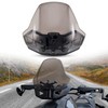 Adjustable Front Dark Tinted Windshield for Can Am Ryker, KATIMOTO
