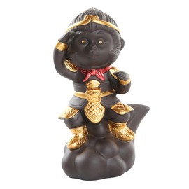 LABRIMP Monkey Tea Pet Craft Monkey Craft Monkey Desktop Ornament Monkey Ornaments Decorations Car