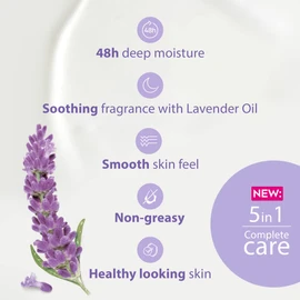 NIVEA Lavender Body Lotion (400ml), NIVEA Moisturiser for Dry Skin with Natural Origin Oils and Lavender Scent, NIVEA Body Lotion for Smoother Skin