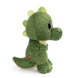 NICI GLUBSCHIS Dino Tyrannosaurus Rex Xert 15 cm - Cuddly Toy Made of Soft Plush, Cute Plush Toy for Cuddling and Playing, for Children and Adults, 48922, Great Gift Idea, Green