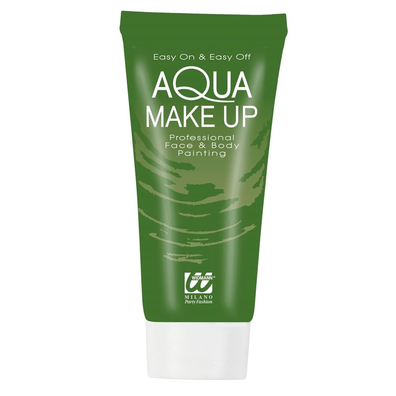 WIDMANN ? Aqua Make-Up in tube Unisex-child Green, One Size,