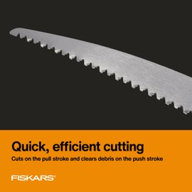Fiskars Pole Saw Blade Replacement for Fiskars Pruning Saws and Tree Pruners, 15" Blade with Woodzig Chainsaw-Style Tooth Design