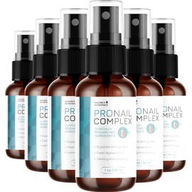 Pronail Complex Spray - ORIGINAL FORMULA Toenail Treatment Extra Strength, Restores Appearance of Discolored/Damaged Nails, Toe and Fingernail Repair - 100% Natural Ingredients - 6 Month Supply