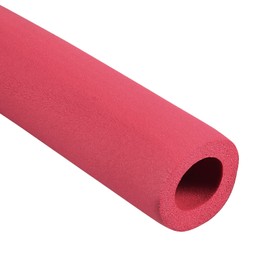 YOKIVE Foam Tubing, Rubber Insulation Tube Cover | Handle Grip Protection, Good for Gym Equipment Copper Pipes (Red, 25mm ID 43mm OD 1.8m)
