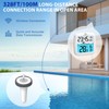 Nuovoware Digital Floating Pool Thermometer, Wireless Thermometer with Easy Read