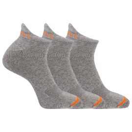 Merrell Unisex Cushioned Cotton Low Cut Tab Sock - Breathable Comfort 3 Pair Pack - Fit Men Shoe Size 9-12, Women Shoe Size 10-13