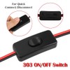 HayEastdor 3.3FT/1M SAE to SAE Extension Cable with Switch SAE