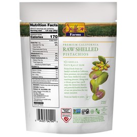 Setton Farms Naturally Raw Shelled Pistachios, No Shell, Non-GMO Project Verified, Certified Gluten Free, Vegan and Kosher, Heart Healthy Snack, 5 Oz. (Also perfect for making Dubai Chocolate)