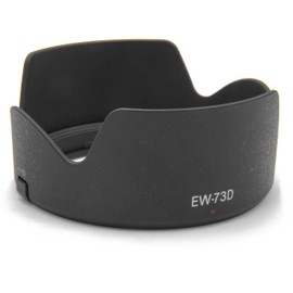 vhbw Replacement for Canon EW-73D Lens Hood for 67mm Lens Black Plastic Tulip Shape 9.1cm