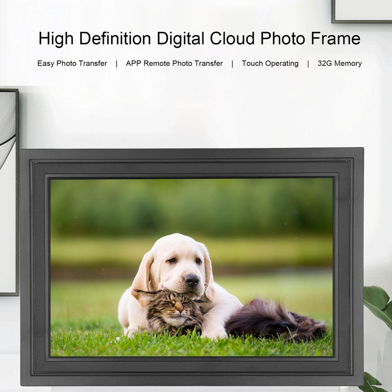 Digital Picture Frame 10.1 Inch Auto Rotate Wireless 1280x800 HD