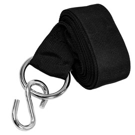 AMANKA hammock Hanging Straps Kimba incl 2 tree polyester belts resistant to UV rays 3,2 m long 5 cm wide and 2 steel S hooks support up to 250Kg