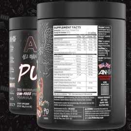 Applied Nutrition Abe Pump Stim Free Pre-entreno 40 Servs Sabor Tiger Blood                                                                           