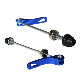 Pirhosigma Set of 5 Colors Bicycle Quick Release Skewers Axle Front and Rear Skewers Steel for Mountain Bike Road Bike