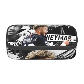 Neymar Pencil Case, Large Capacity, Pencil Case, Multi-functional, Stylish, Pen Pouch, For Boys, Girls, Children, Simple, Tool Pen Case, For High School Students, College Students, Working People,