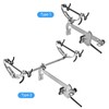 Clamp-on Fishing Rod Holder Boat Mount Rod Holder Bridge Railing