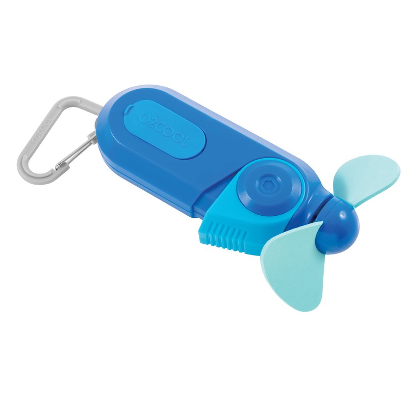 O2COOL Keychain Sport Misting Fan - Pocket Size Battery Powered