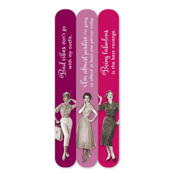 Set of 3 Shannon Martin Emery Boards Nail File SME19