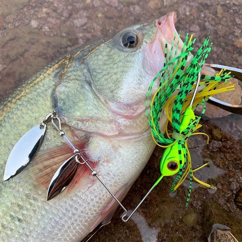 Set of 3 Spinnerbaits Lures – 14 g – Ideal
