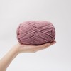 NICEEC 1 Skein Soft Wool-Acrylic Yarn for Knitting Worsted Weight
