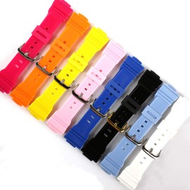 KHZBS Women's Resin Watch Bands Replacement Casio Baby-g BA-110 BA-111 BA-112 BA-120 BA-125 watch strap wristband Watch chain