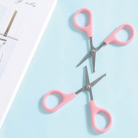 Berthino Nose Hair Removal Nose Hair Eyebrow Waxing Trimming Beauty Rounded Blade Scissors