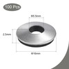 TOP-VIGOR 100Pcs EPDM Bonded Sealing Washers, 5.5mm ID 16mm OD