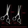 2pcs 6" Salon Hairdressing Scissors Hair Barber Shears Cutting Thinning