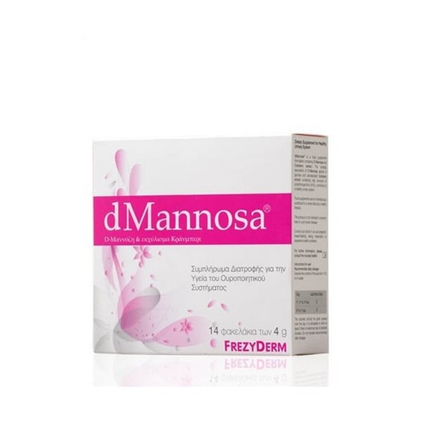 Frezyderm dMannosa D-Mannose & Cranberry Extract 14 sachets x 4