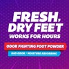 Silka Odor Fighting Foot Powder & Shoe Deodorizer Talc &