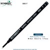 888F Pack of 10 Black Ceramic Rollerball Refills