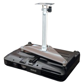 PCMD, LLC. Projector Ceiling Mount Compatible with Epson EB-1771W 1775W 1776W 1780W 1781W 1785W 1795F (Telescoping 13-20-Inch Extension)