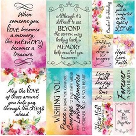 Sympathy Stickers 12x12 Sheet by Ella & Viv