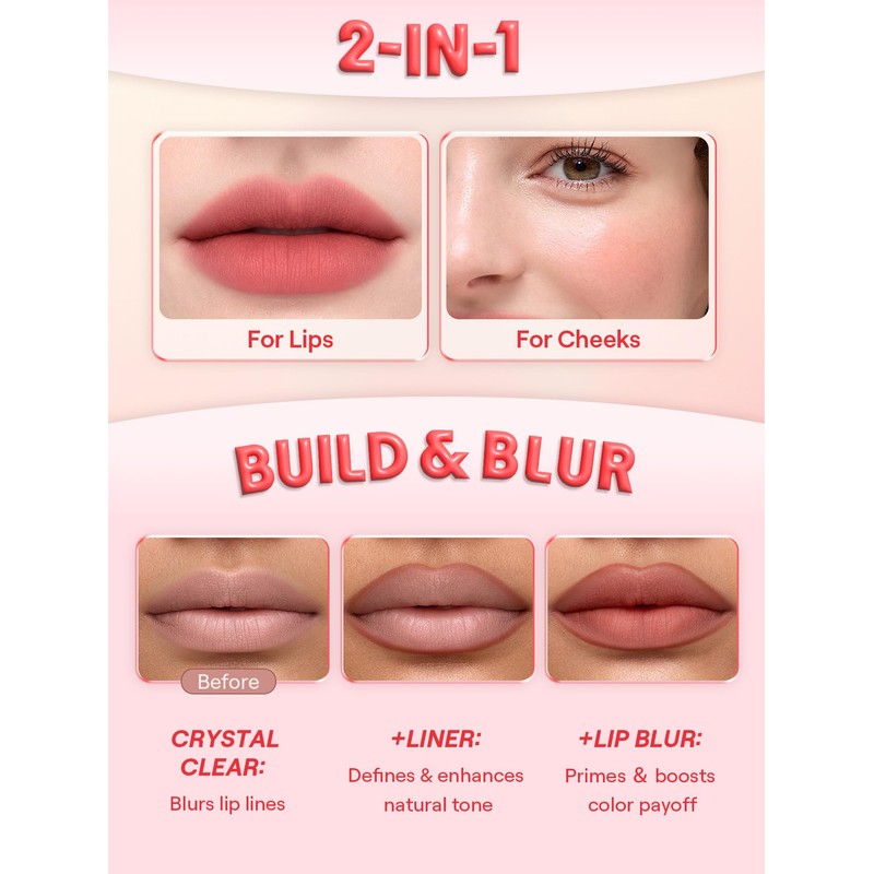 SHEGLAM Hydra Jelly Pocket Lip Paste Velvet Matte Lipstick Lip