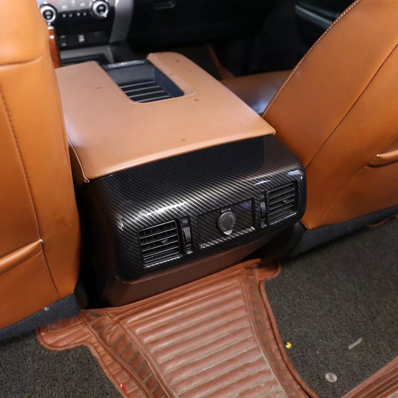 car-attention Inner Armrest Rear Air Vent Cover Trim Accessories For